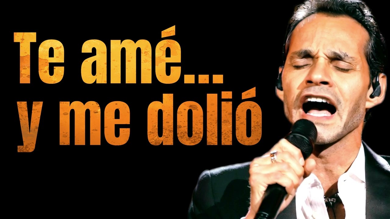 Marc Anthony – Te Amo y Ese Es Mi Castigo  | Salsa Romántica de Amor Imposible