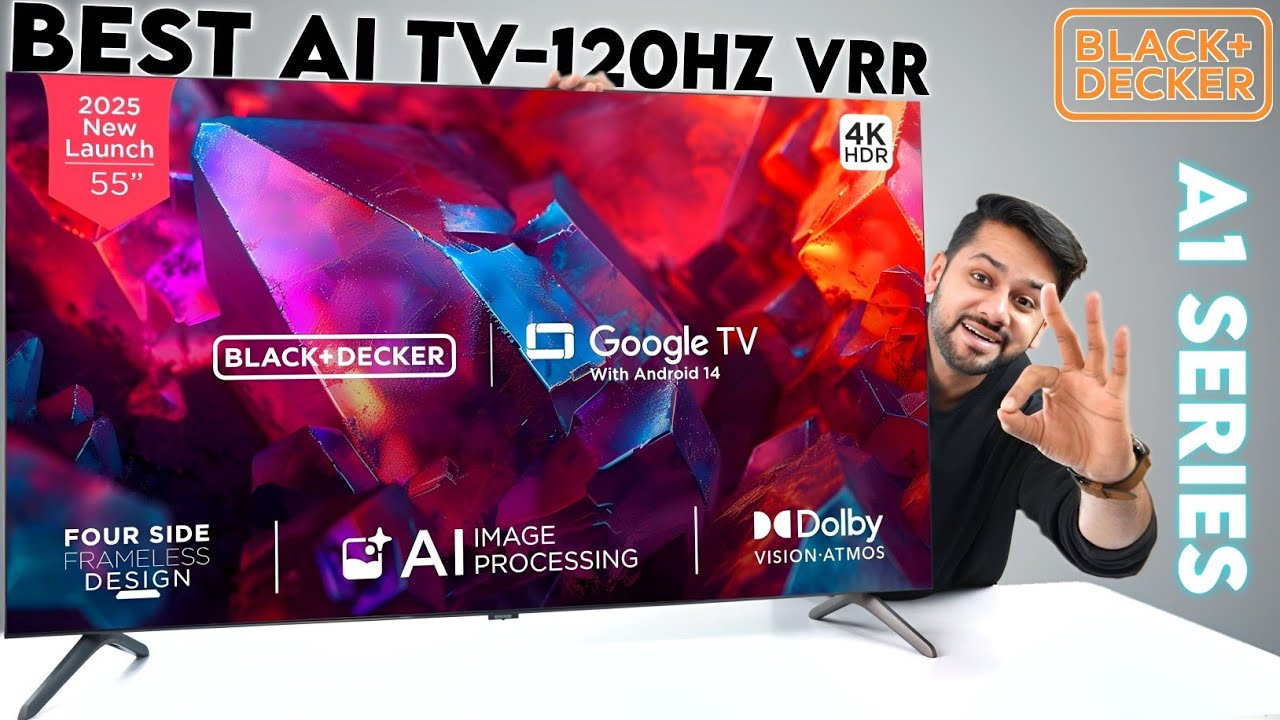 Black & Decker A1 Series 4K LED GOOGLE TV 55-inch Review – Is It Worth It?