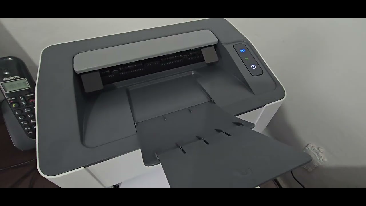 Instalação da impressora nova HP laser 107w