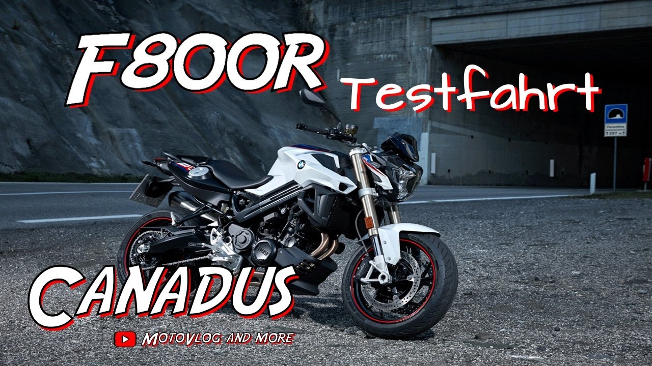 BMW F800R - Testfahrt