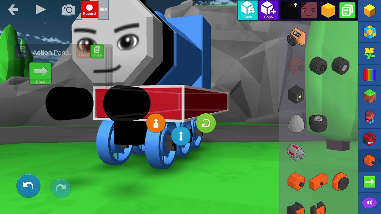 Blocksworld! Watch me build Thomas!