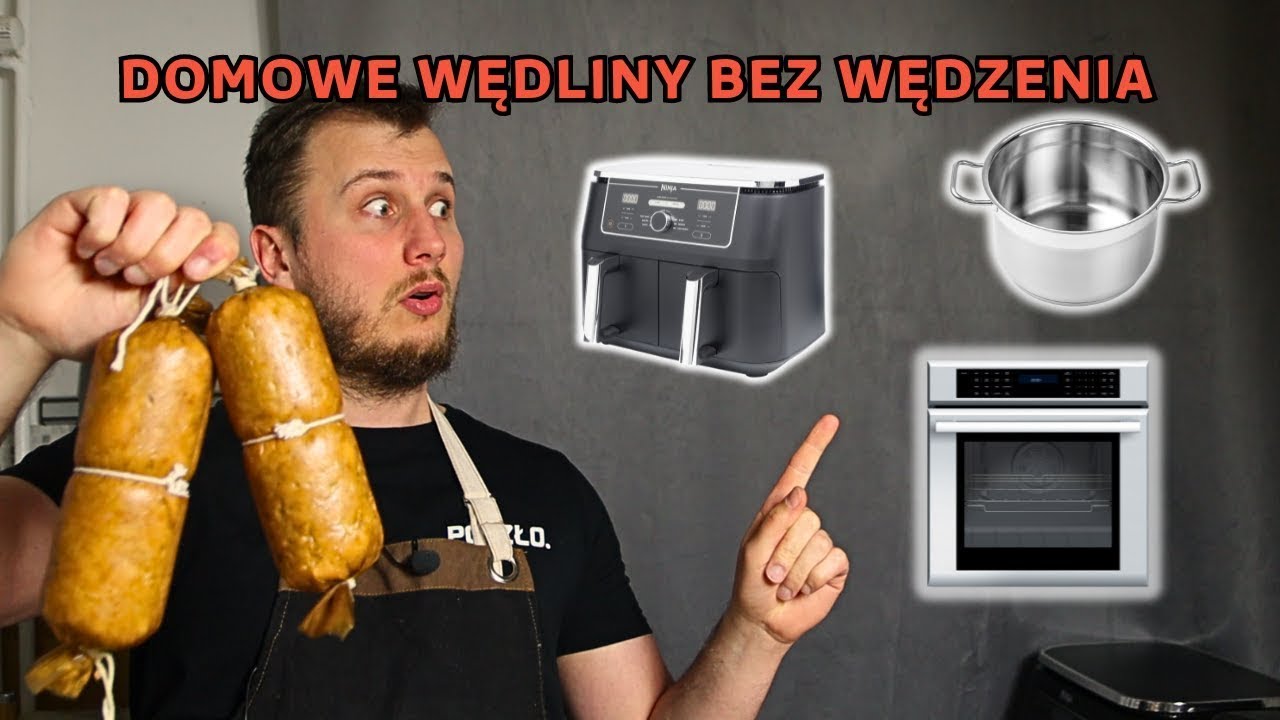 PRZEPIS na domową WĘDLINĘ z kurczaka - BEZ WĘDZENIA. Pokazuję 3 sposoby wykonania - Co z mięsa?