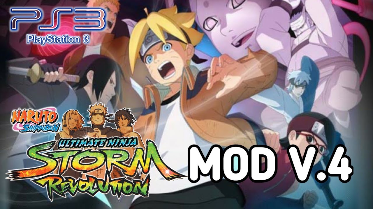 Tutorial instal pacht naruto shippuden revolution MOD v4 ps3