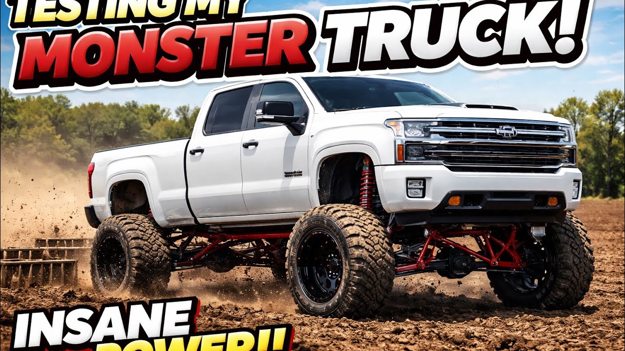 Chevy Silverado Beast Mode Activated in the Field! Punjabi indian farming tractor game /fs25