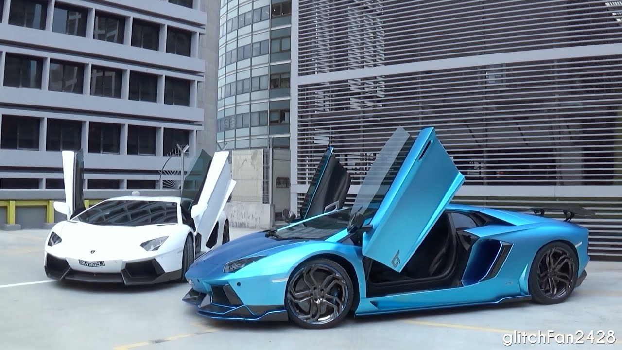 Lamborghini Aventadors - Heroes Tonight