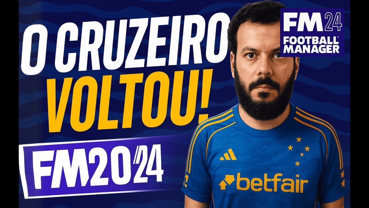 🔥 CRUZEIRO 2030 RUMO À GLÓRIA! | FM24 BRASIL MUNDI UP | O MAIOR DO BRASIL!