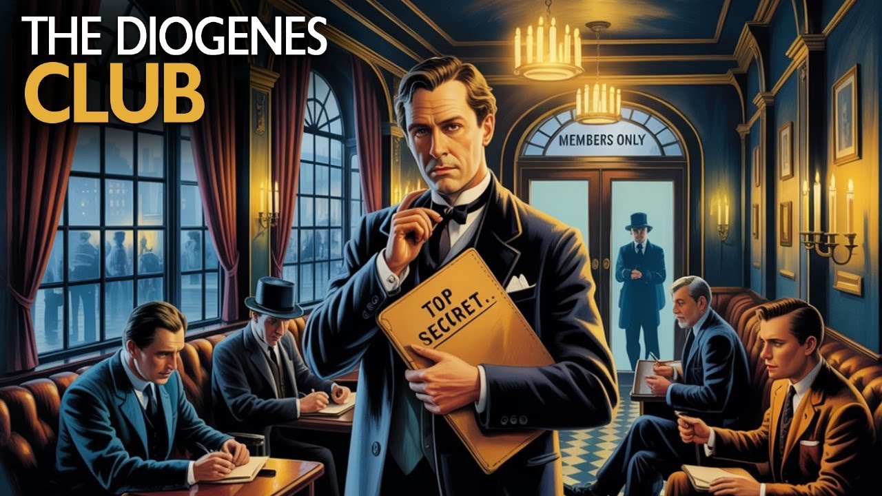 Fall Asleep to Sherlock Holmes and The Diogenes Club Dossier | Cozy Victorian Sleep Story