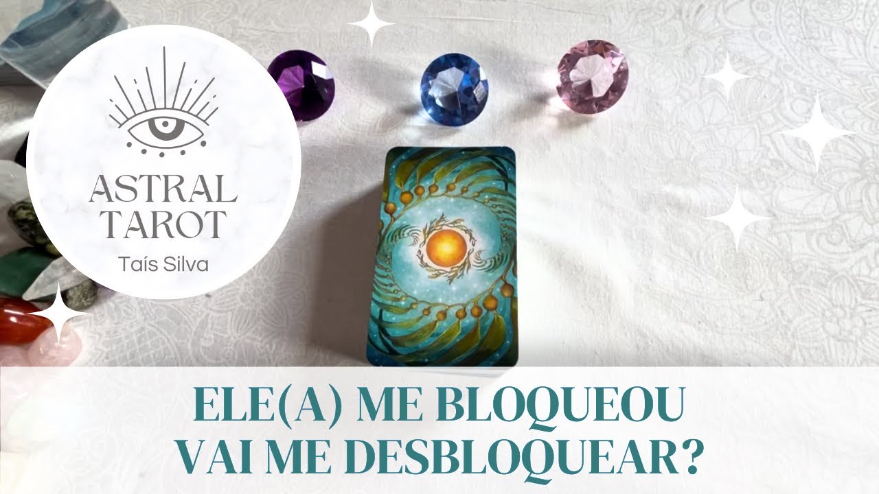 Ele(a) me bloqueou Tarot ❌♥️❌ vai me desbloquear? Tarot do amor ♥️✨ TAROT DE HOJE