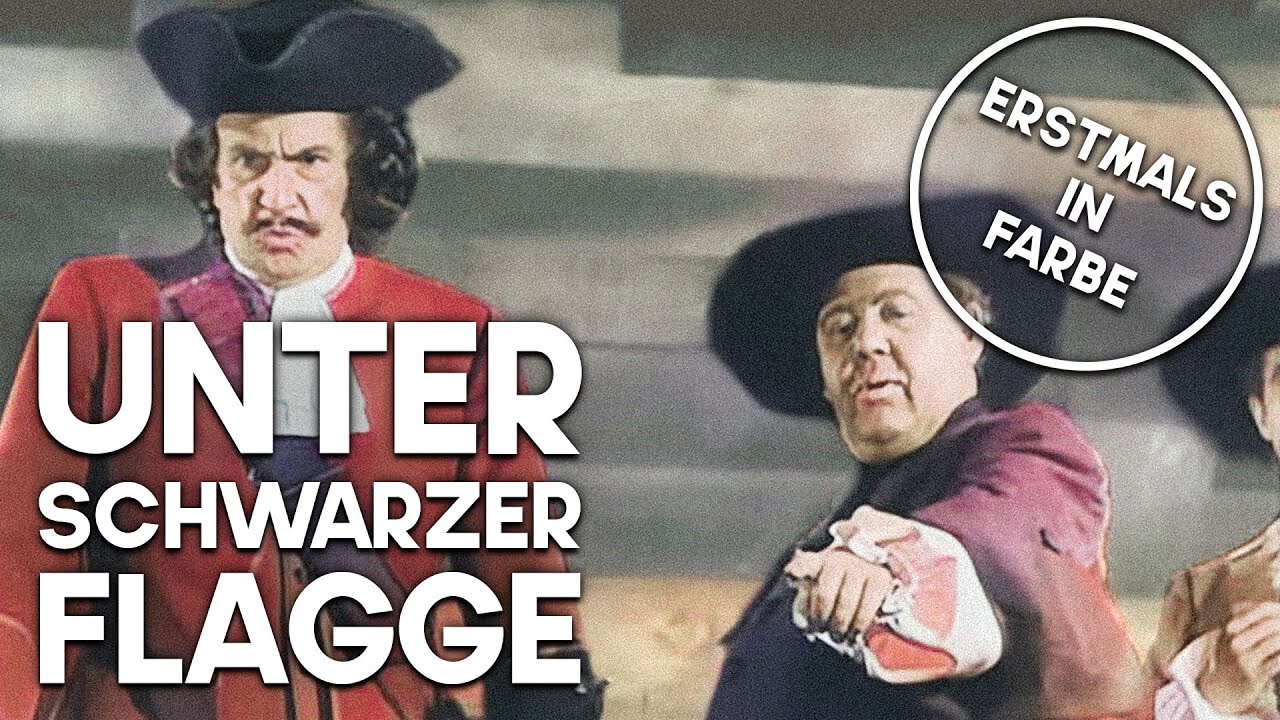 Unter schwarzer Flagge | KOLORIERT | Piratenfilm | Charles Laughton | Filmklassiker