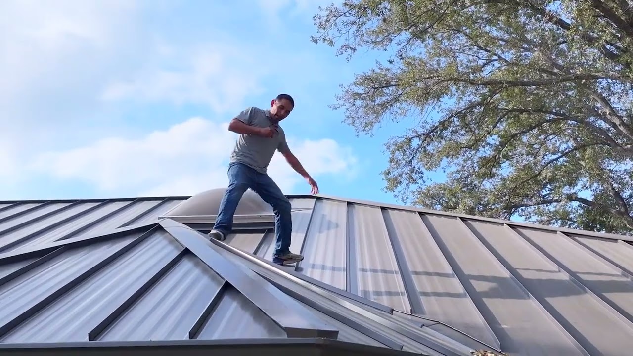 Tile to Metal Roof Upgrade | Sheffield Dark Bronze Snap Lock Installation Breakdown