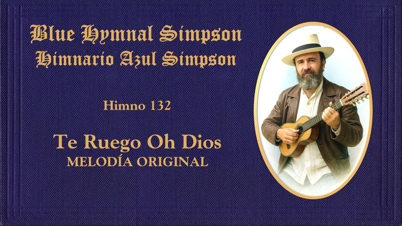 BLUE HYMNAL SIMPSON ORIGINAL (Himnario Azul Simpson) 