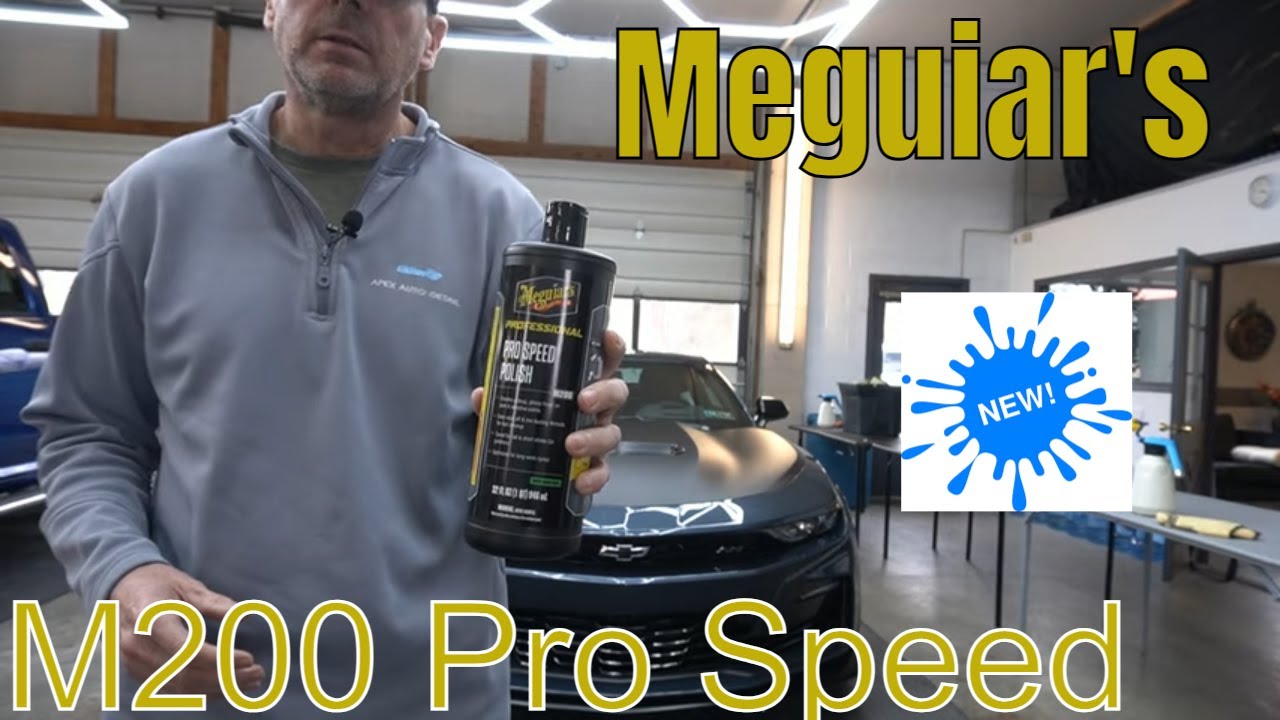 Meguiar's NEW Professional Pro Speed Polish M200!! Is This The 