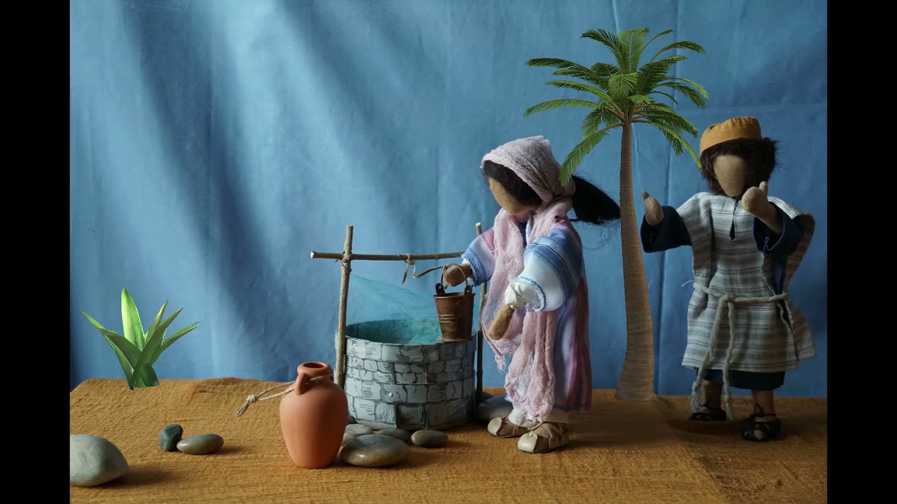Abraham - 4.  Isaak und Rebekka
