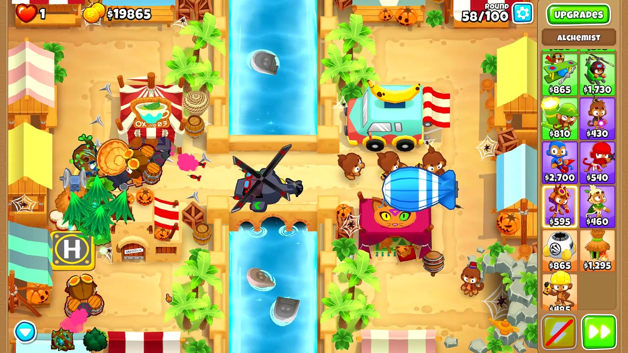 Bazaar Chimps - BTD6