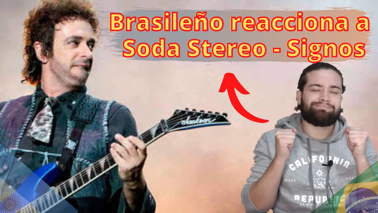 BRASILEÑO REACCIONA a SODA STEREO - Signos (Gira Me Verás Volver)