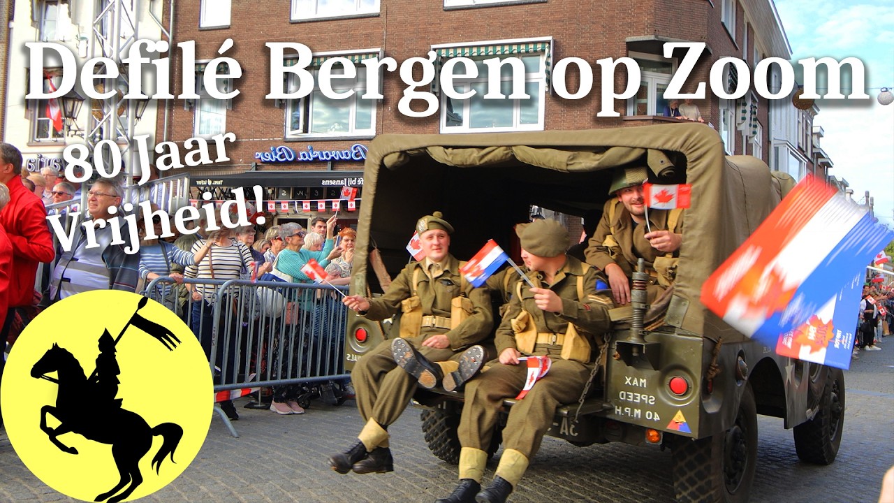 Defilé Bergen op Zoom: 80 Jaar Vrijheid! - 26-10-2024