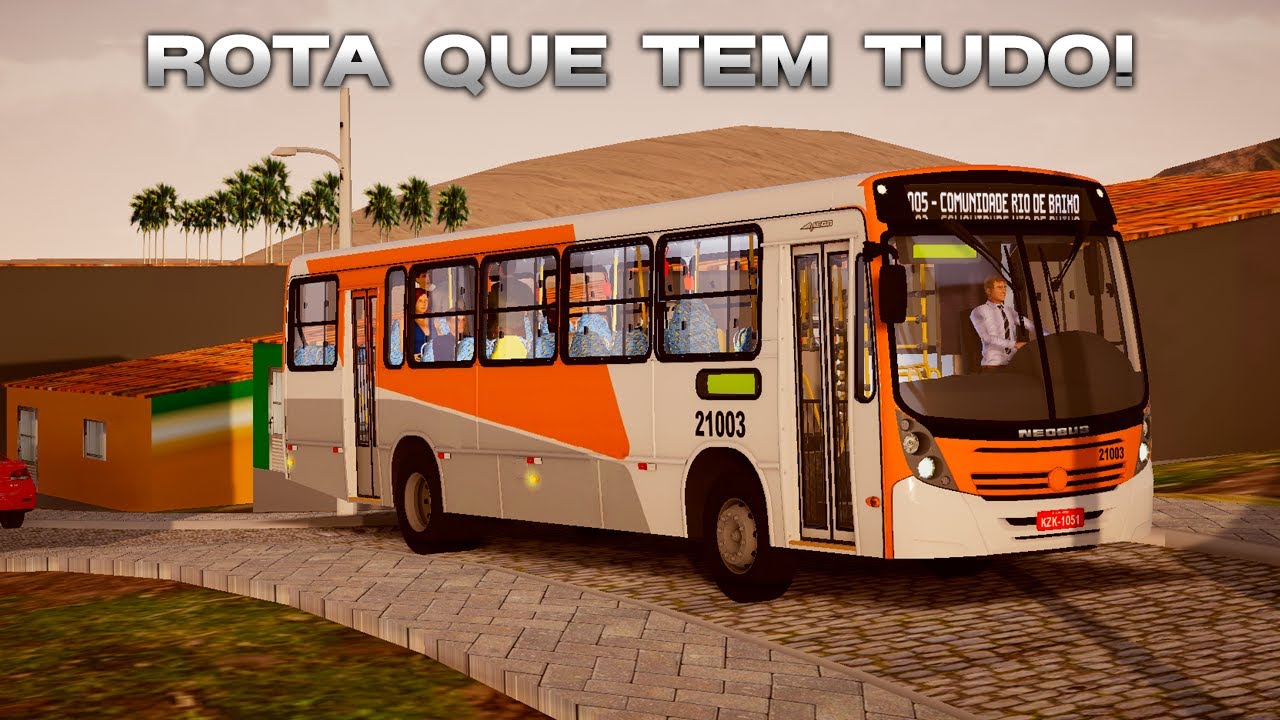 ESSE É UM DOS MELHORES MAPAS QUE TEMOS NO PROTON BUS SIMULATOR?