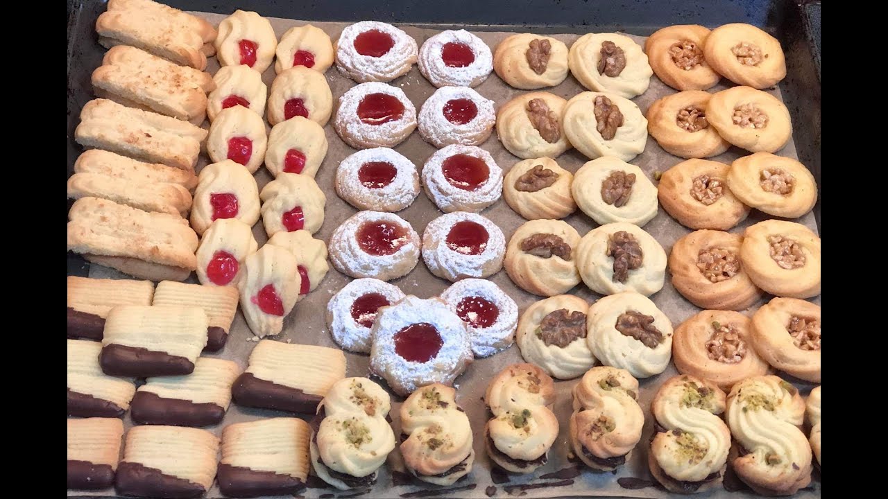 غير ببيضة كتحضري 80 حبة من حلوي العيد كتجي هشيشة وكتدوب في الفم petit four