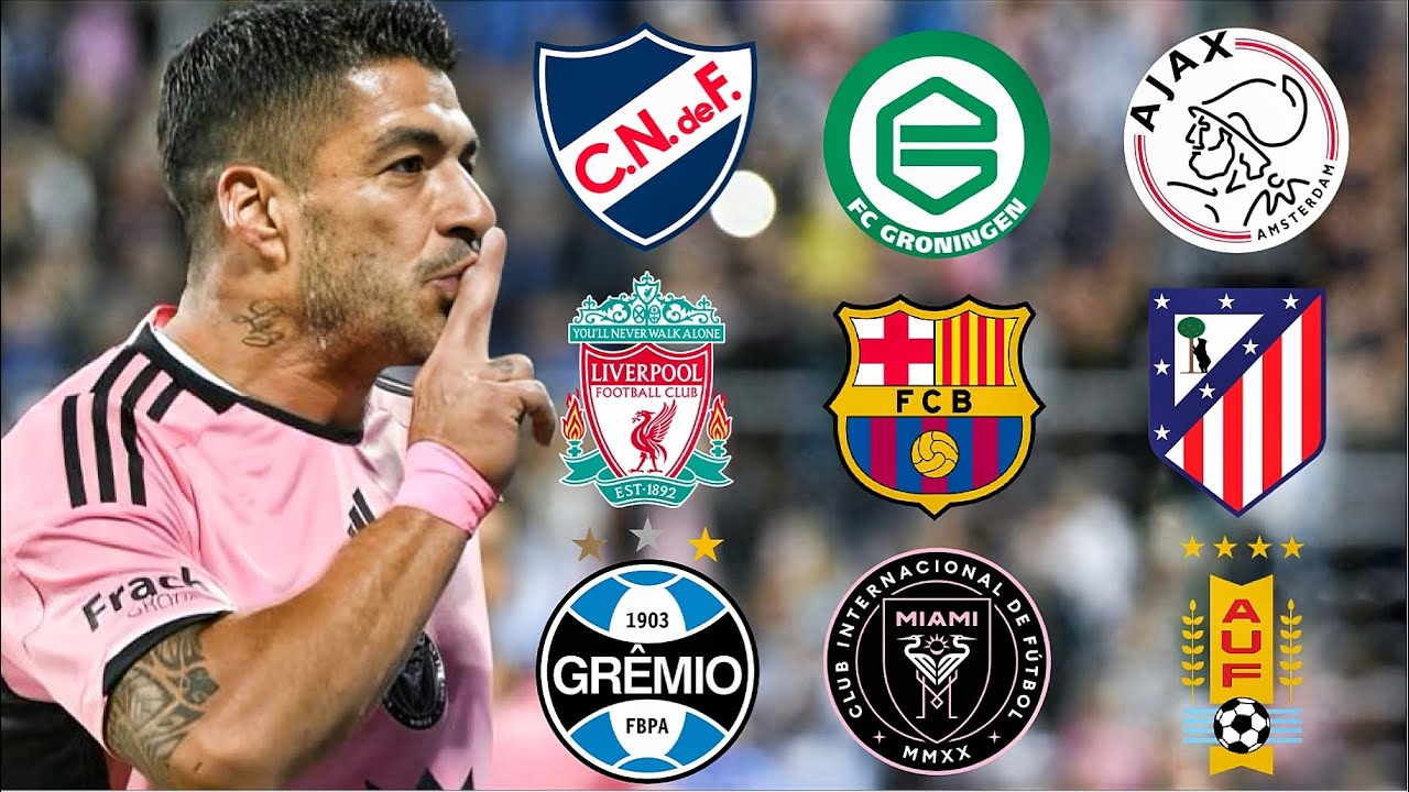 Luis Suarez | First & Last Goal For Every Team