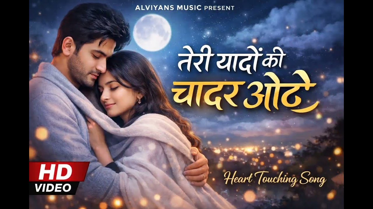 Teri yaadon ki chaadar odhe | hindi love song | official video | #alviyansmusic2