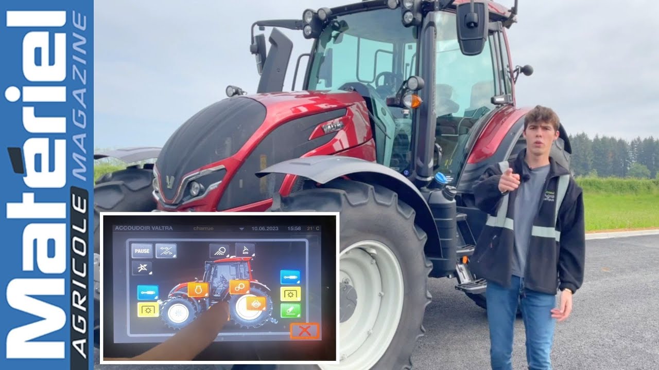 Séquences de bout de champs Valtra U-Pilot | Vesoul Agrocampus