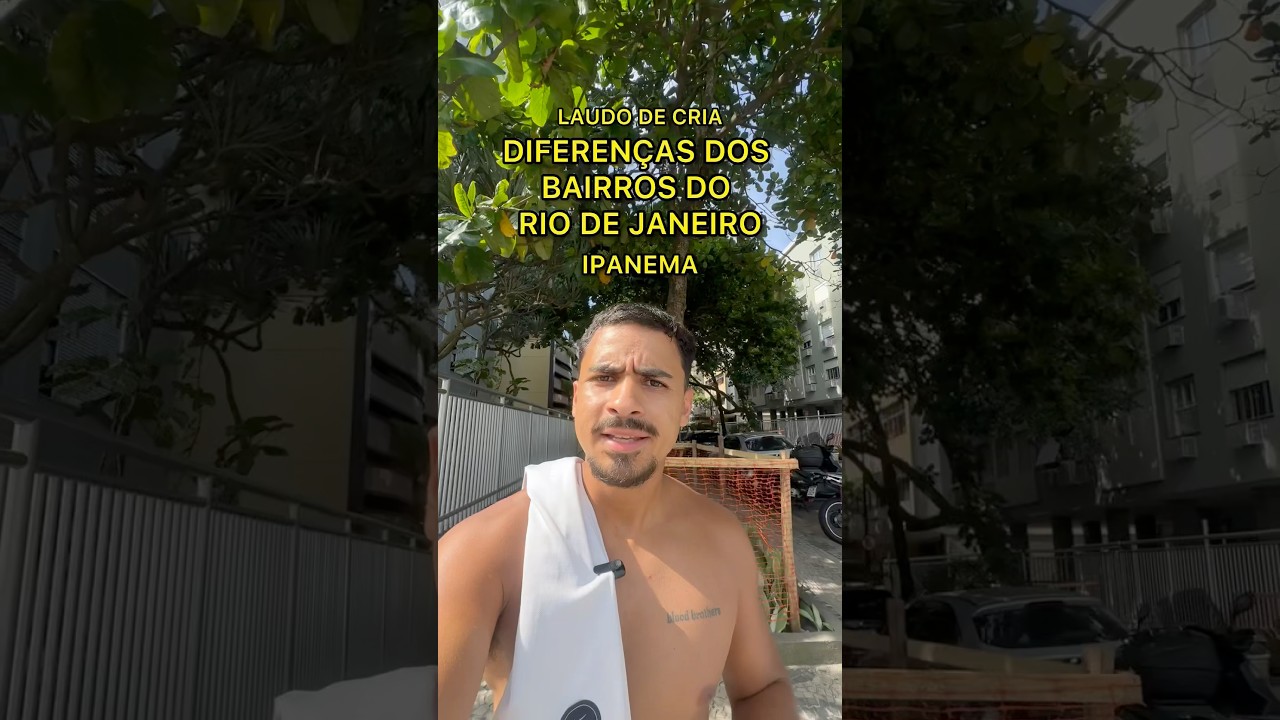 como &eacute; o bairro de Ipanema no RJ? 😳 #laudodecria #riodejaneiro