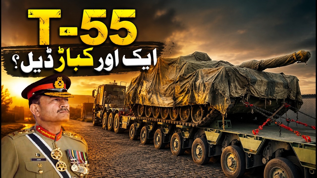 Why Did Pakistan Buy 282 Old T-55 Tanks from Serbia? Full Modernization Story