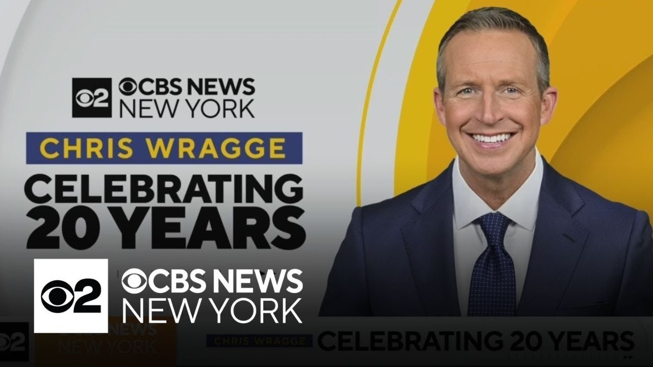Chris Wragge celebrates 20 years with CBS New York