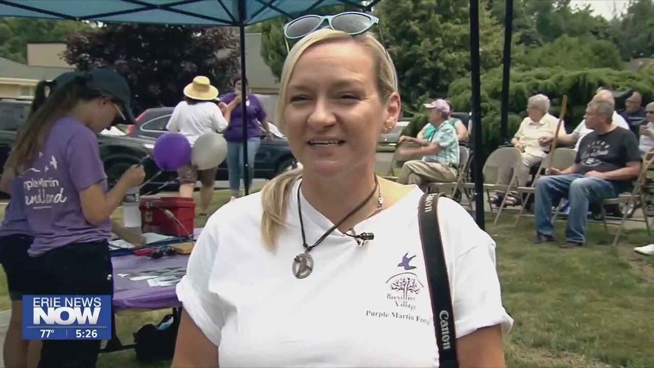 Brevillier Village Holds Purple Martin Festival