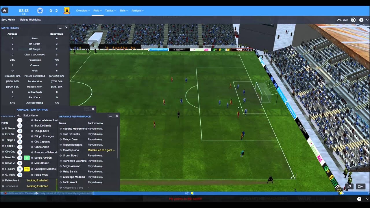 FM16 Weird Penalty