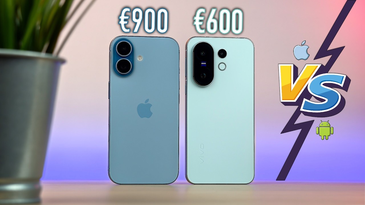 Un Android da €600 batte un iPhone da €900? iPhone 17 vs Vivo X200 FE | CONFRONTO