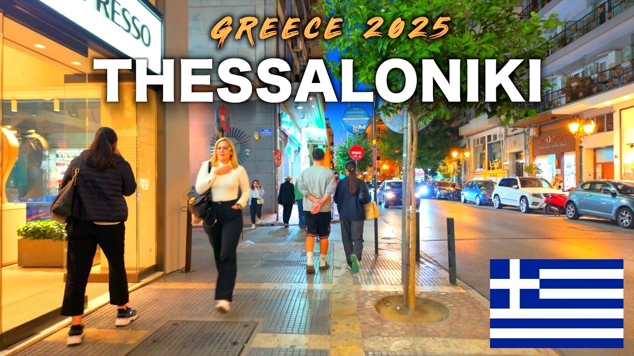 Thessaloniki, Greece | The Most Beautiful Cities In Greece | Walking Tour with Subtittles