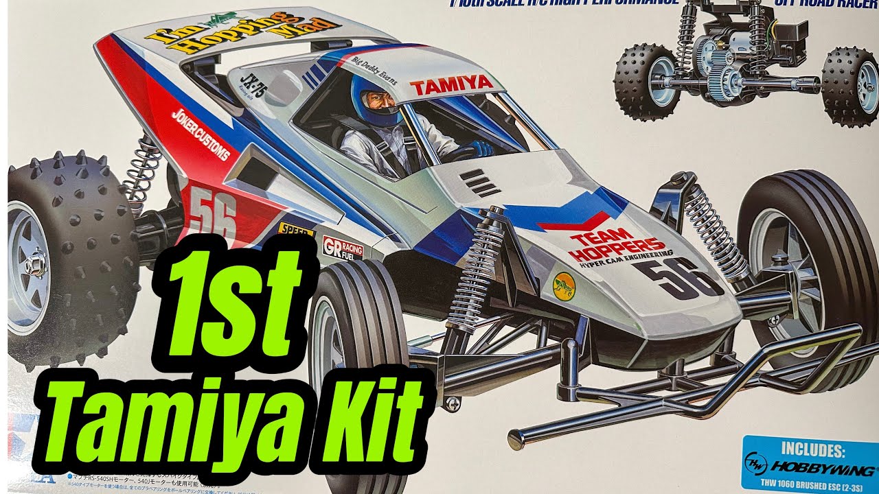 Unboxing My First Tamiya RC Kit | Tamiya Grasshopper 2 Unboxing
