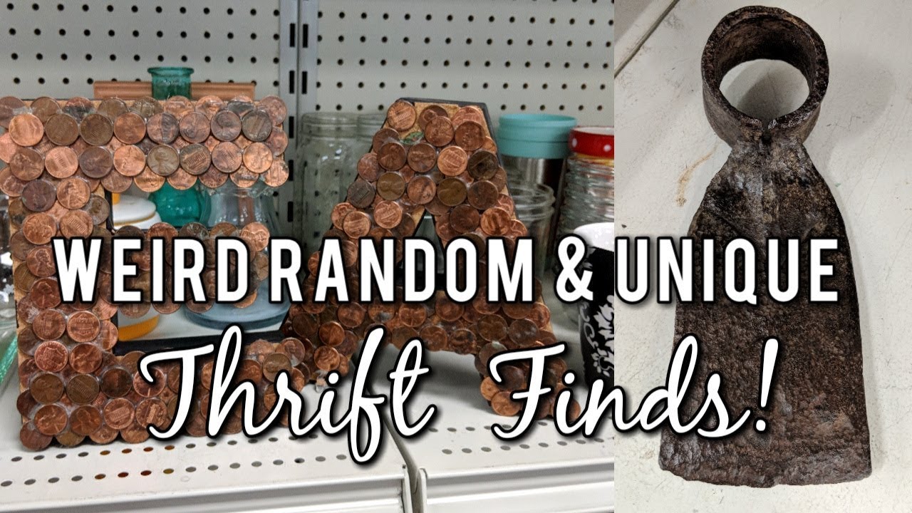 Collective Thrift with Me- Weird Random & Unique Thrift Store Finds!