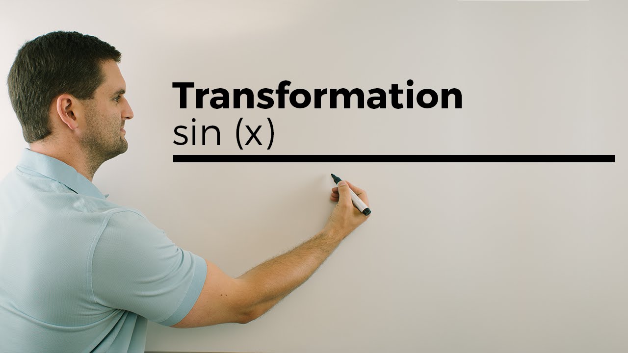 Transformation der Funktion sin(x), Verschiebung, Stauchung, Streckung | Mathe by Daniel Jung