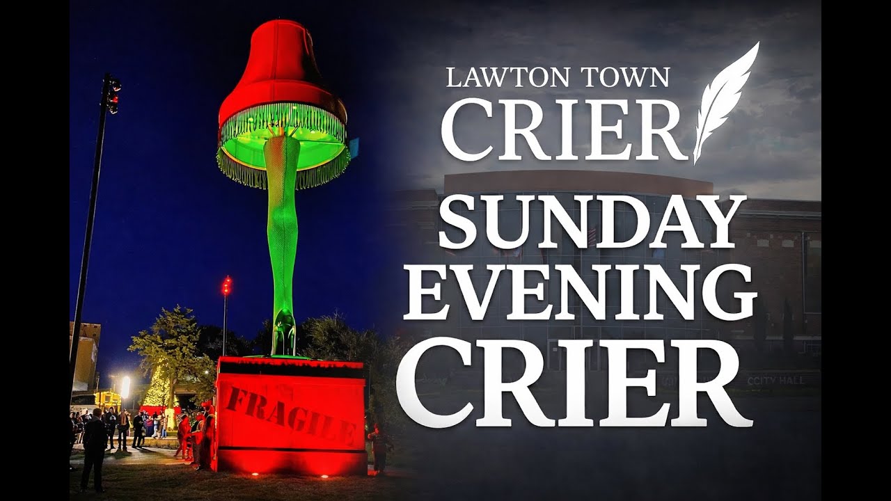 Sunday Evening Crier — January 18, 2026 |  Chickasha Mayor Zach Grayson | Growth, TIFs & Civic Trust