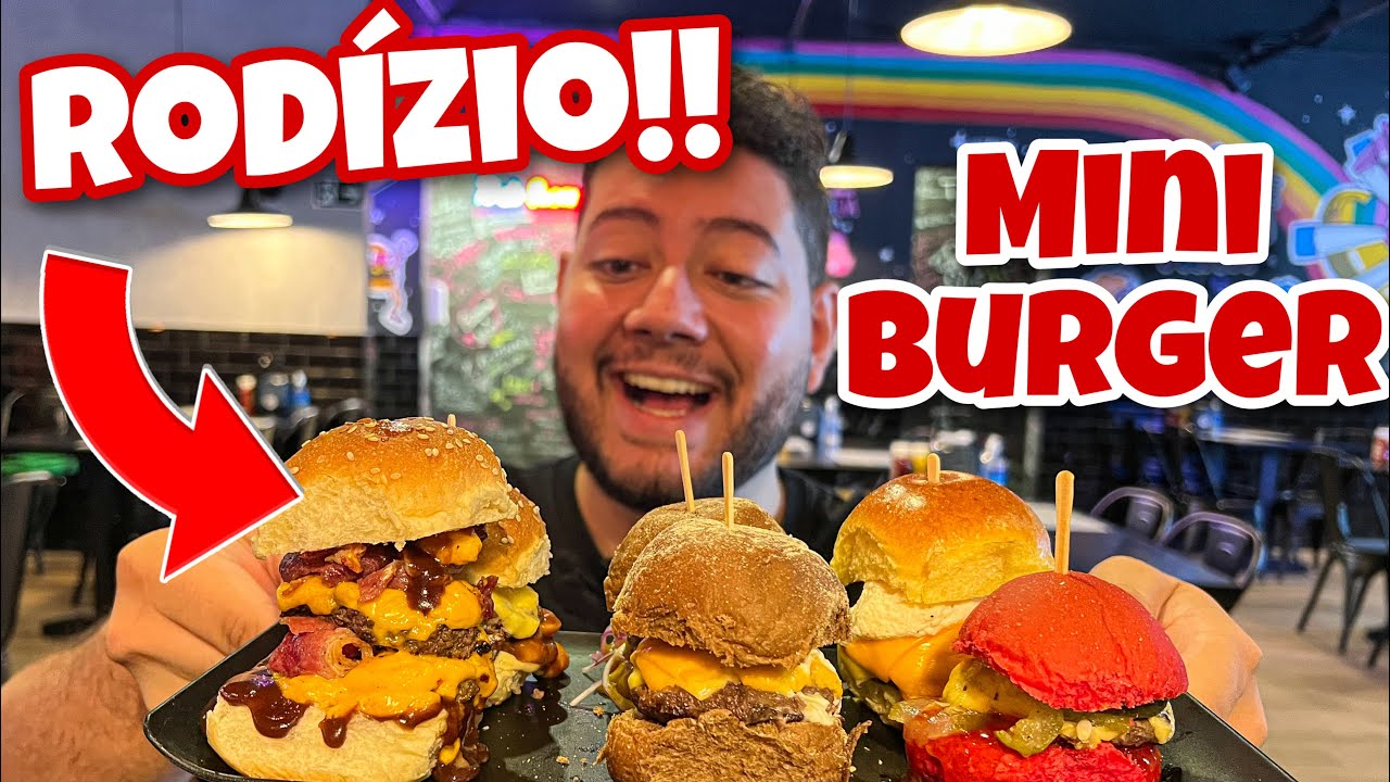 RODÍZIO DE MINI BURGER EM SP - TuristandoSP