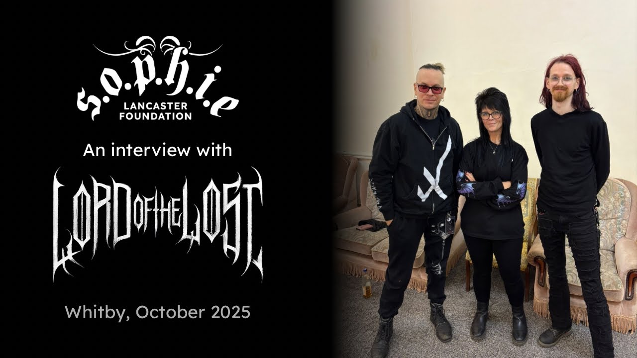 Sophie Lancaster Foundation - Lord Of The Lost Interview - Whitby, October 2025