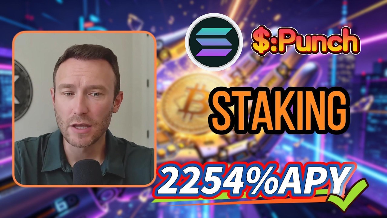 🧠 New to Crypto? Solana Punch Staking & 2254% Explained Simply