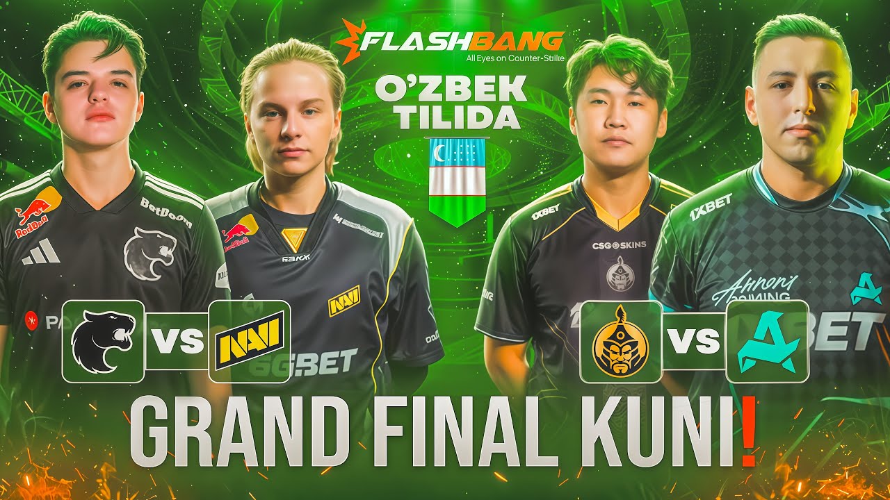 [UZ]  GRAND FINAL! NAVI vs FURIA, AURORA VS TheMONGOLZ 3-o'rin uchun | THUNDERPICK WORLDCUP