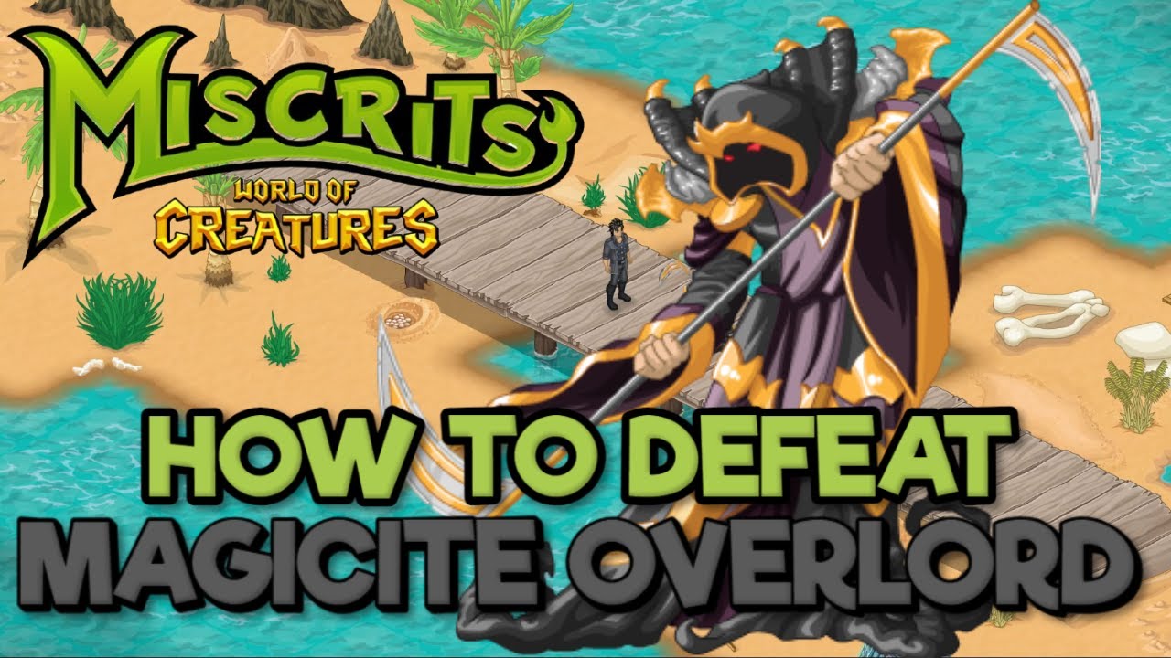 Miscrits How to Deafeat Magicite Overlord! | Miscrits World of Creatures