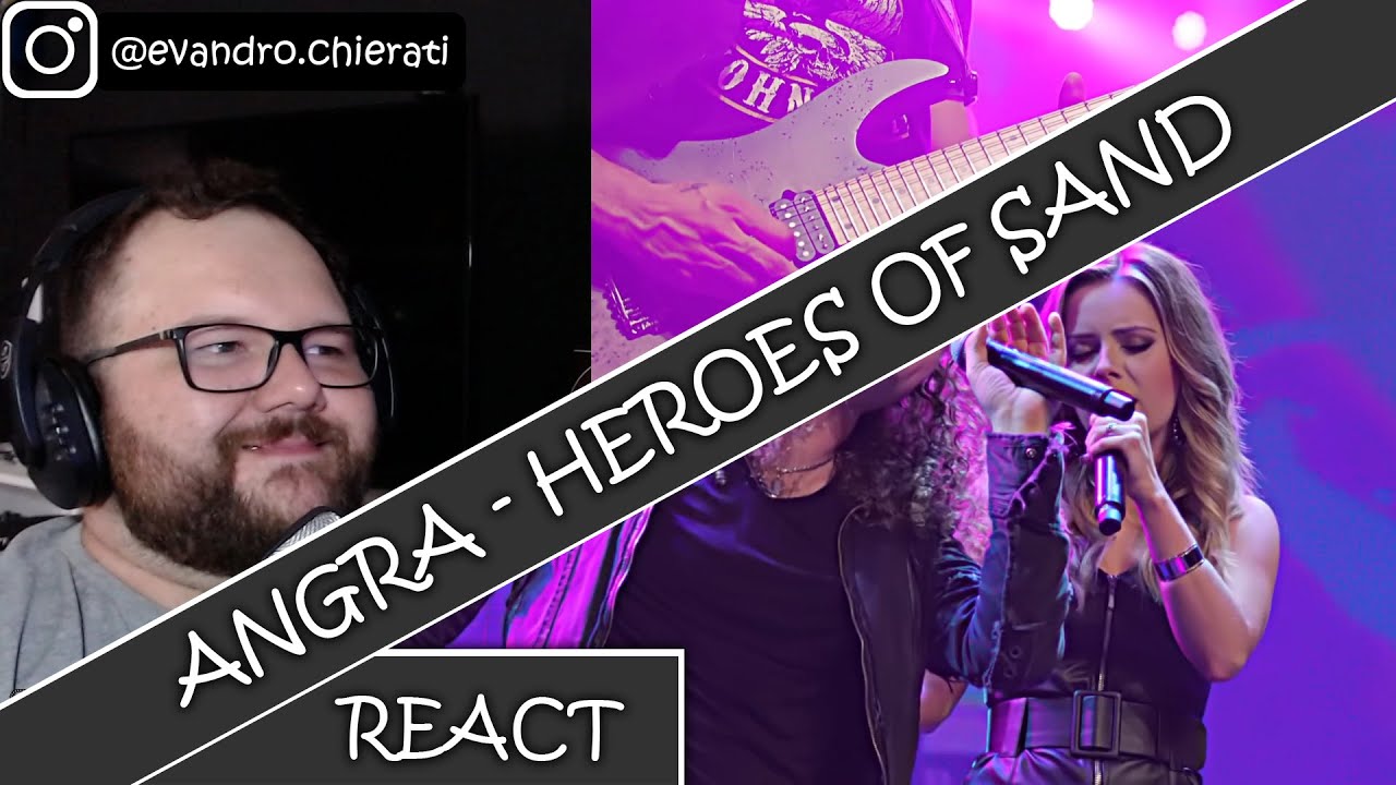 ANGRA - HEROES OF SAND | REACT