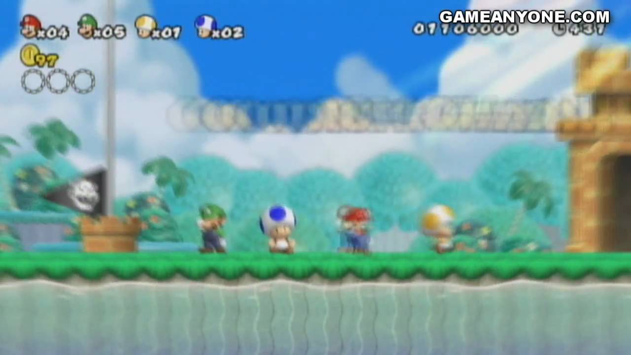 New Super Mario Bros. Wii co-op walkthrough (with commentary) Part 11