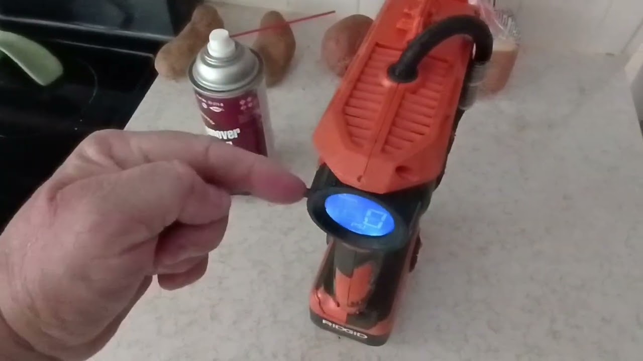 RIDGID R87044 18V INFLATOR DISPLAY PROBLEM SKIPPING FIX HACK SOLUTION NON LSA