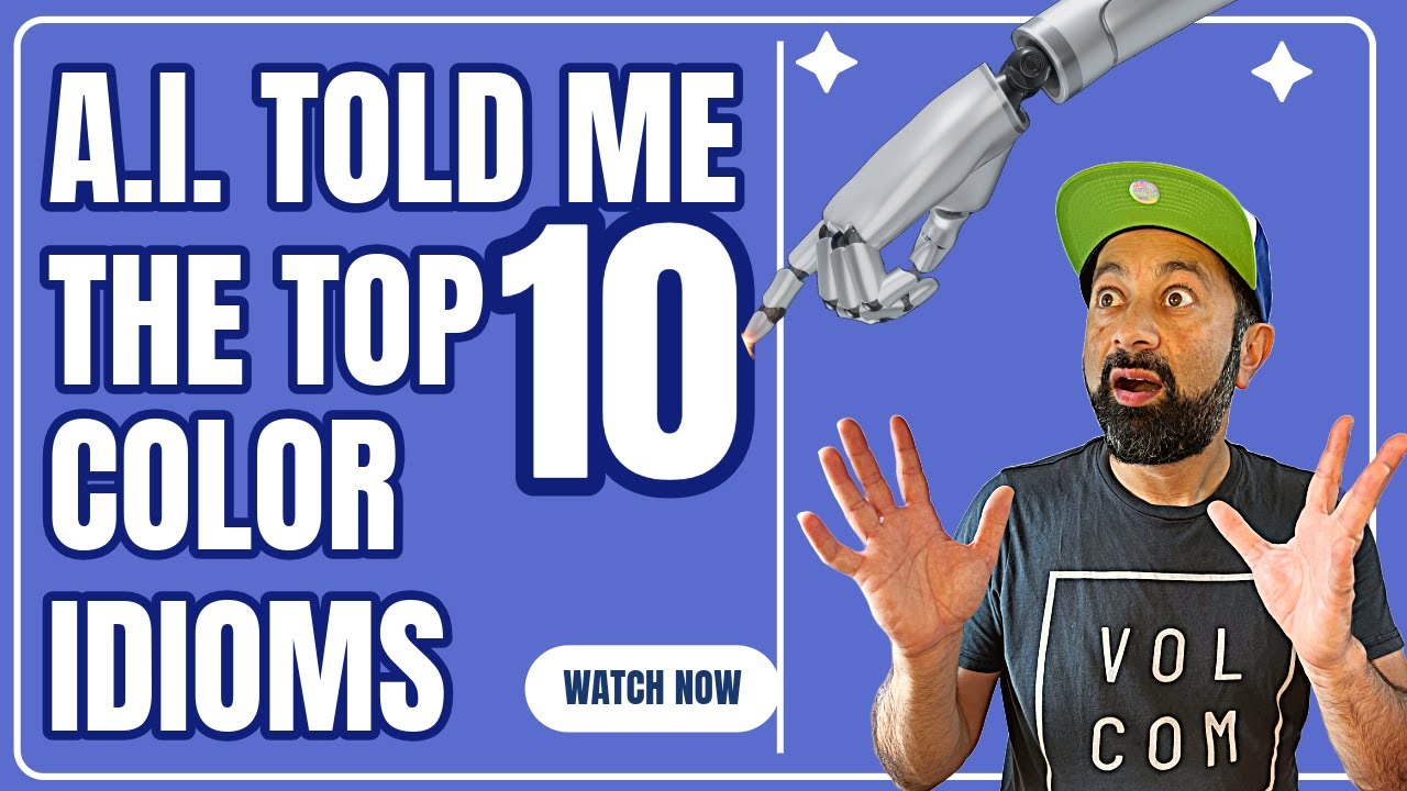 Top 10 Color Idioms in English (Chosen by A.I.) to Boost Your Fluency!