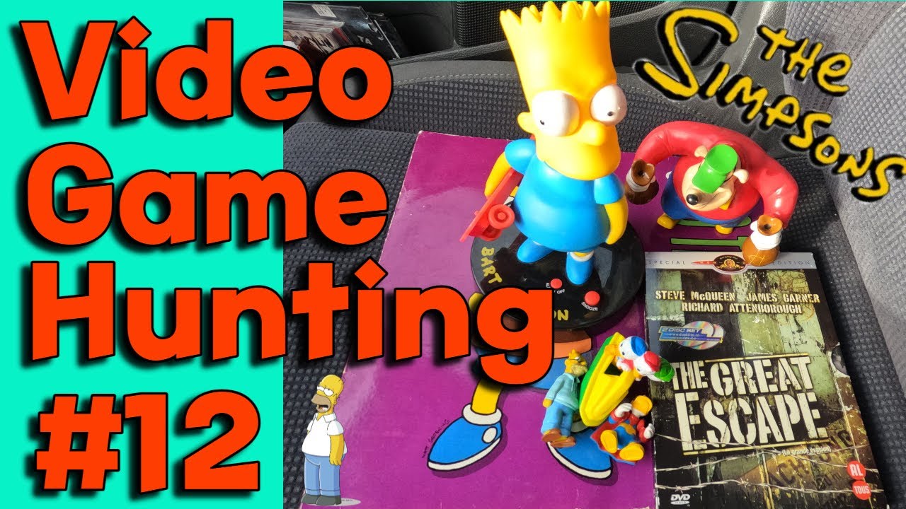 Video Game Hunting #12 | Simpsons Extravaganza