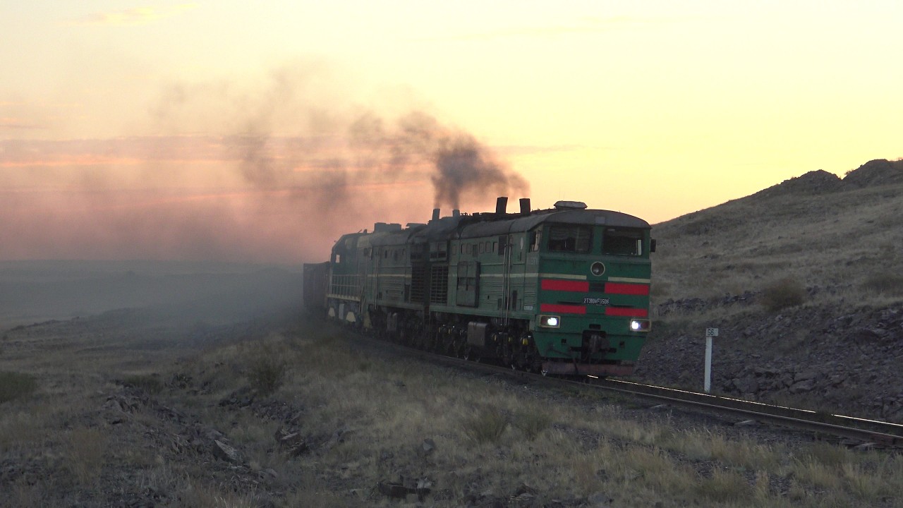 2ТЭ10Мр-3506 & ТЭМ7-0084 [Tranco Nura]