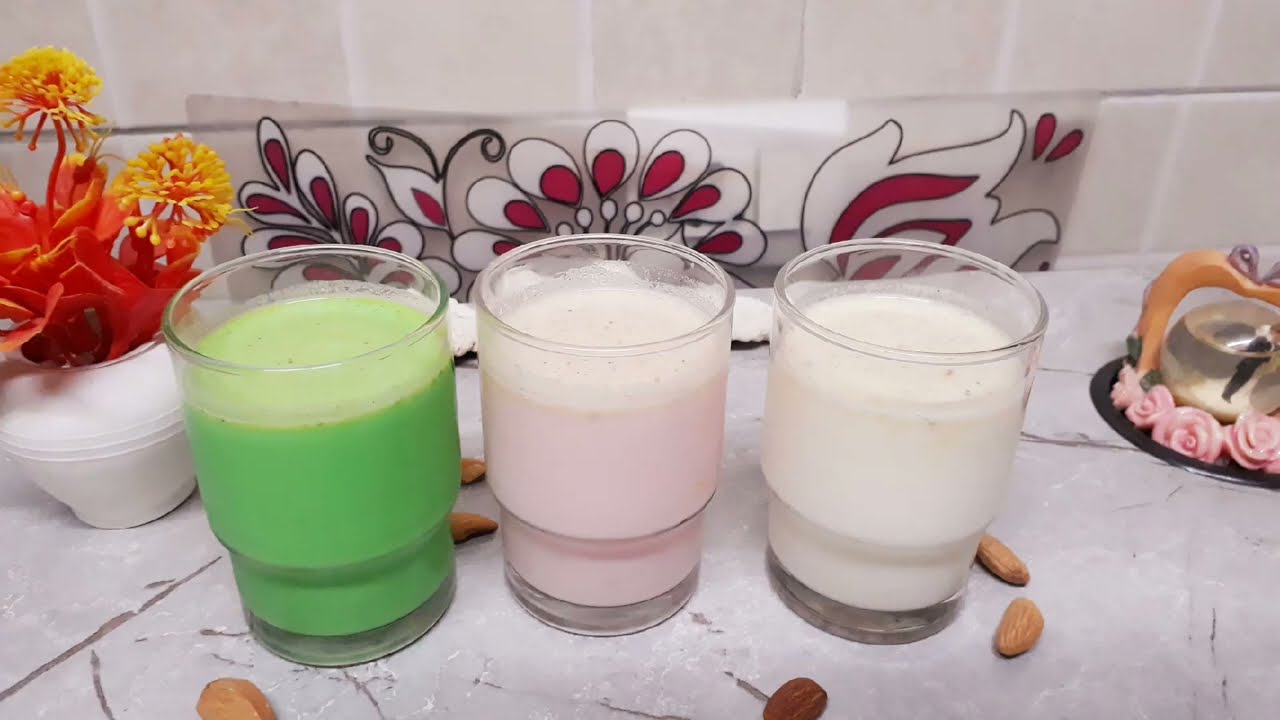 3 Flavours Drink In 1 Magic Powder | Summer Drink |  Rose, Khus & Classic Flavour Drinks