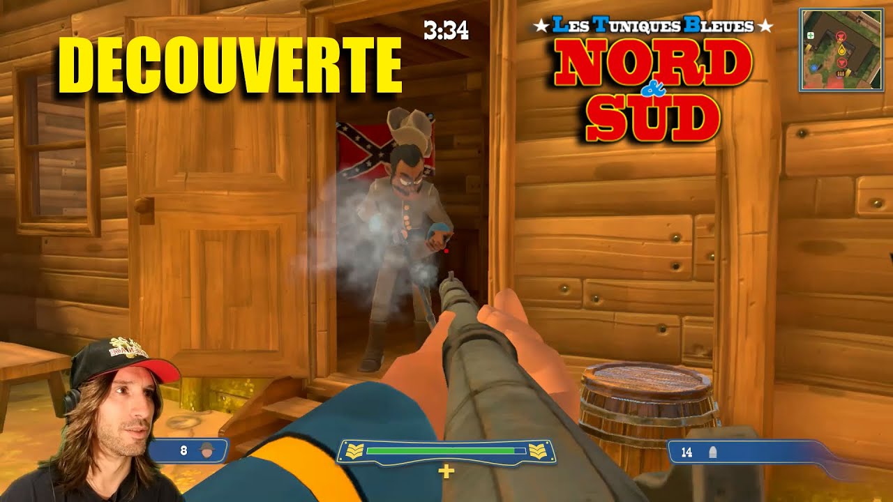 LES TUNIQUES BLEUES - NORD & SUD SWITCH GAMEPLAY DECOUVERTE