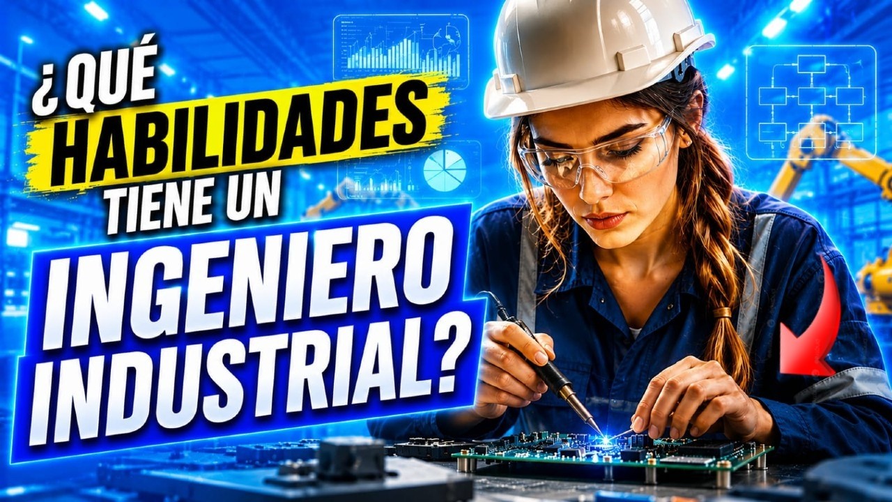 10 HABILIDADES Más IMPORTANTES De Un INGENIERO INDUSTRIAL | ¿Qué Hace Un INGENIERO INDUSTRIAL?